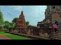 วัดราชบูรณะ  Wat Ratchaburana,Nakhon Si Ayutthaya ,Thailand[4K HDR Walk]@GunnyGo