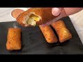 Crispy Creamy Cheesy Pockets | Crispy Cheesy Bread Pockets |Easy Snacks Recipe |Cheesy Bread Pockets