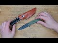 Awesome New Fixed BLADE and Edc Pocket Knife CIVIVI CLOUD PEAK AND INCINDIE