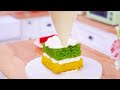 🍓 Rainbow Chocolate Cake 🍭 Pop It Chocolate Cake 🍰 Miniature Chocolate Cake | Miniature Sweets ❤️