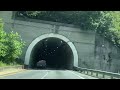 Driving in the Great Smoky Mountains 4K Freeway Tour - Interstate 40 in Tennessee and North Carolina