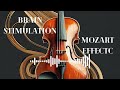 Mozart music for stimulation of the brain