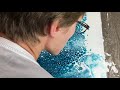 #035 Fast growing cells, no silicone, no torch - amazing result acrylic pouring fluid art tutorial