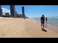 People At The Beach On Friday - Virtual Walk Gold Coast - Main Beach to Surfers Paradise, Australia