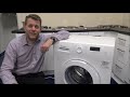 Bosch WAJ24006GB & WAJ28008GB 2020 model Washing Machine Demonstration