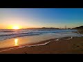 25 minutes Sunset at Baker Beach, San Francisco