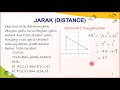 Jarak titik ke titik #jarak #phytagoras