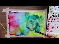 Watercolor Painting Abstract / Oddly Satisfying Visual ASMR