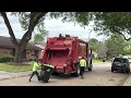 Garbage Truck Compilation • GFL Environmental of Houston, Texas!