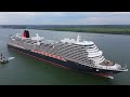 Cunard | Queen Anne's Maiden Arrival to Southampton