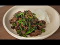 TAKEOUT BEEF & BROCCOLI IN 15 MINUTES