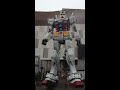 Giant Gundam show at Gundam Front in Diver City Tokyo