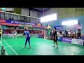 Agrippina / Mawar BERTARUNG Melawan KINOY / Sabar di Tarung Bebas Badminton Sumedang. Full Trickshot