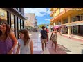 4K Platja d'Aro (Catalonia, Spain) City Center Walking Tour • August 2022