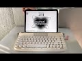 ipad 10th Gen unboxing 2024 (silver) + Yunzii Keyboard 🎀🐇 set up, accessories & camera test! ✧.*