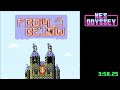 NES Odyssey - From Below - 100 Lines Speedrun in 3:57