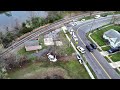 Gloucester City New Jersey Accident #caroffroad #carcrash #speeding #police #djiair3