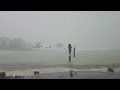 Nokomis Inlet at high tide during TS Debby