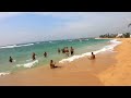 [4K] Sri Lanka, Tourist Beach HIKKADUWA 4K 60FPS ASMR, No Talk, Natural live Sounds