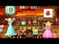 Super Mario Party - Rosalina and Peach vs Daisy and Mario - Gold Rush Mine