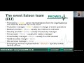 ProMed - Webinar: Interacting with other services at events