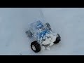 Traxxas slash 4x4 ultimate and Stampede 4x4 vxl kit snow bash!!!!!