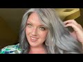 How I Dye My Hair Grey with Wella 050 Cooling Violet!!