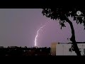 INTENSE Lightning Barrage! Severe Thunderstorm 17/2/22