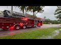 Oldsmar Working Structure Fire Response