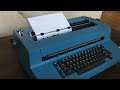 TypewriterMinutes - Typewriter Review: 1973 IBM Correcting Selectric II