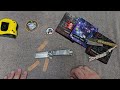 QSP Knives Grebe Tanto Button-Lock.  It GLOWS! GAW Teaser!!