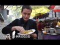 Street Food in India - Bengali Fish Curry and Rice on Camac Street, Kolkata, India!