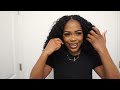 Finessing My Super Short 4C Hair with 3a/3b Clip-In Extensions