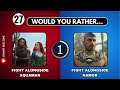 Would You Rather -  Superhero Edition | Hardest Choices Ever