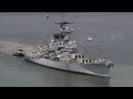 LIVE: Battleship New Jersey heads home to Camden after undergoing months of maintenance work