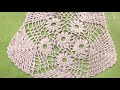 مفارش كروشيه مدوره - Crochet table runner  patterns