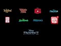 All Walt Disney Animation Studios End Credits All At Once (November 2010-November 2019)