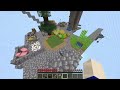 Bullying my friends in Minecraft: SkyBlock Xp Challenge