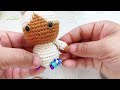 Crochet a cat amigurumi tutorial || how to crochet cute things for beginners|| crochet for beginners