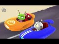Rob and Friends Play Race Cars! 🚗💨  | Rob The Robot | Preschool Learning