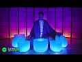 OCEAN WAVES SOUND BATH  -  Quartz Crystal Singing Bowls and Ocean Waves for Sleep and Relaxation