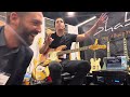 Dweezil Zappa NAMM 2024 Shabat Guitar Demo 1 Anaheim, California January 27, 2024