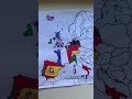 Making a Flag Map of Europe Parts 1-13 (150 sub special)