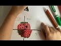 Drawing a strawberry in four different styles