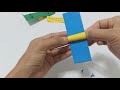 Learn How to Fold Playground Seesaw - Easy Cutting Paper Playground Seesaw - Paper Craft and Art