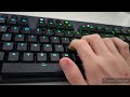 G915  Logitech mechanical keyboard