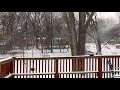 January 15, 2021  4K 60FPS Kansas Snowstorm Environmental Video by Will England