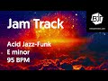 Acid Jazz-Funk Jam Track in E minor 