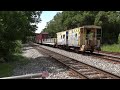 CSX EMD GP38-3 Hauls a Caboose Thru St Denis