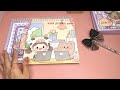 Stickers journaling 🎁unboxing cute kawaii sticker🌈 Immersive ASMR bullet journal | Ep.17